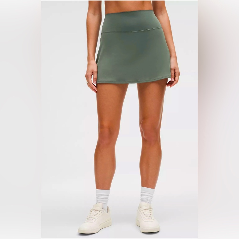 🆕Lululemon🍋Align High-Rise Skirt Colour Dark Forest Sz 6